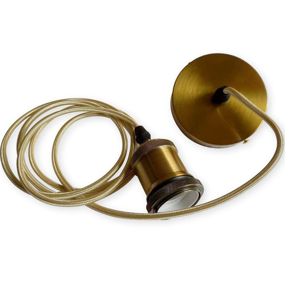 Cabo para Candeeiro Suspenso em Dourado Envelhecido com Altura Ajustável - Berrey image 8