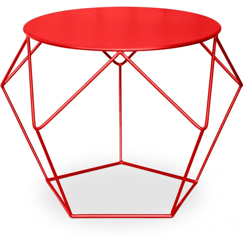 Mesa lateral - Design industrial - Metal - Diamond image 8