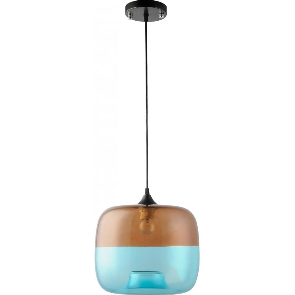  Luminária de teto de cristal - Luminária pendente azul - Bluey image 8
