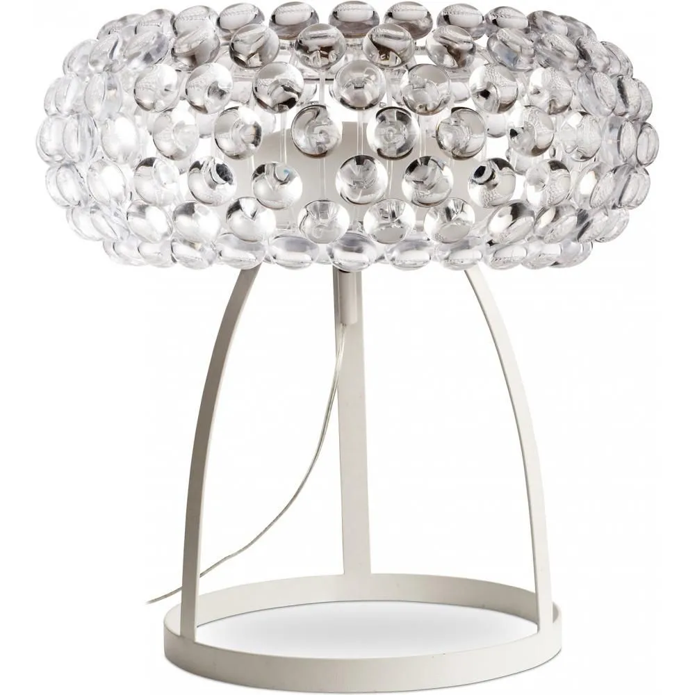  Luminária de Mesa - Luminária de Sala com Botões de Cristal - Grande - Savoni image 8