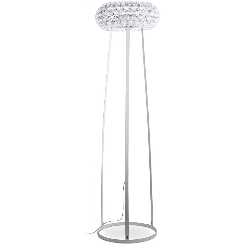 Luminária de Chão - Luminária de Sala com Botões de Cristal - Savoni image 8