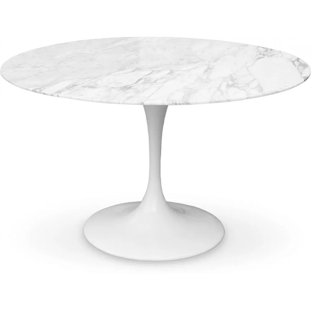  Mesa de Jantar Redonda - 120cm - Mármore - Tulip image 8