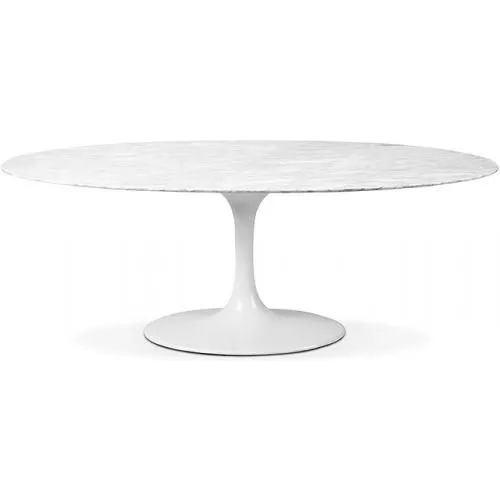 Mesa de jantar oval em mármore - Tulip image 8