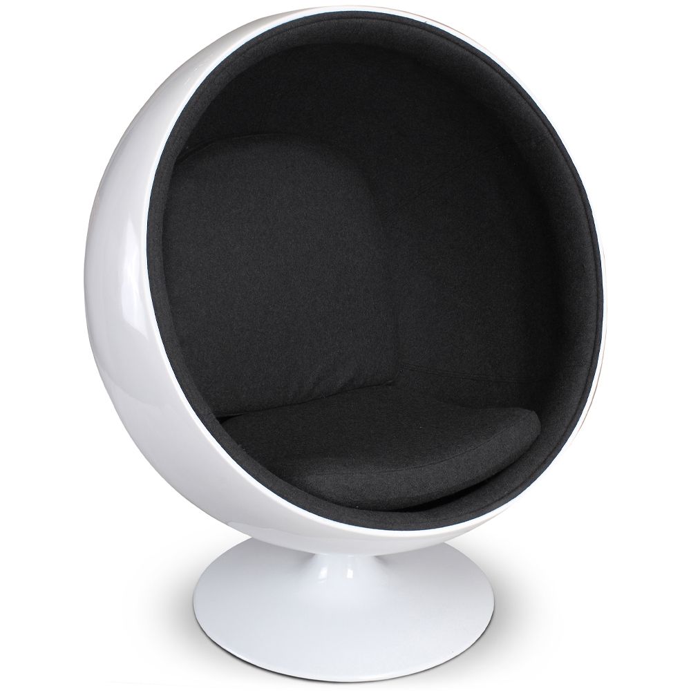 Poltrona de design bola - Estofada em tecido - Batton image 8