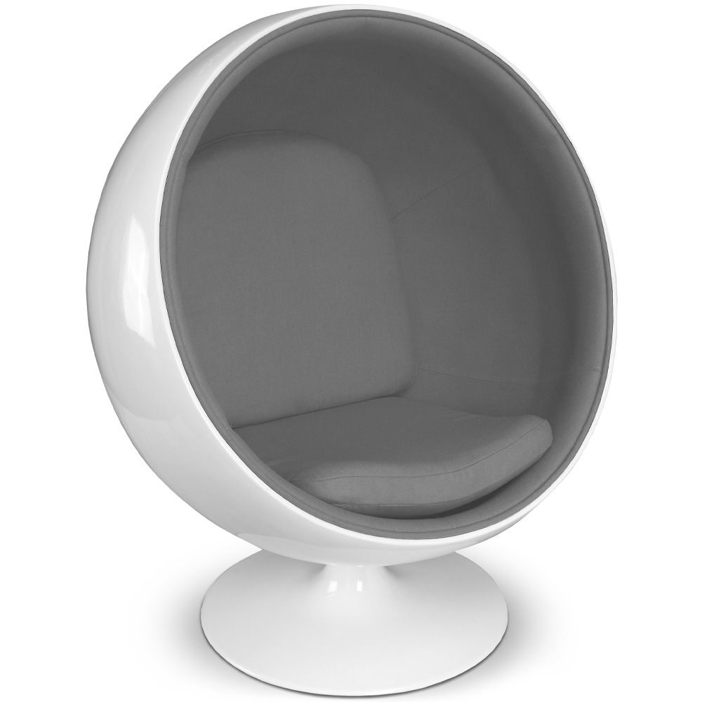 Poltrona de design bola - Estofada em tecido - Batton image 8
