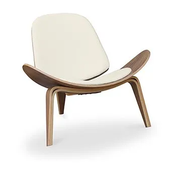 Poltrona de design - Poltrona escandinava - Estofamento em couro sintético - Lucy image 8