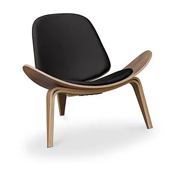 Poltrona de design - Poltrona escandinava - Estofamento em couro sintético - Lucy image 8