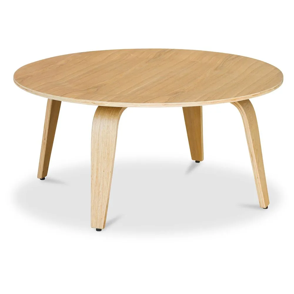Mesa de centro redonda de madeira - Ply image 8