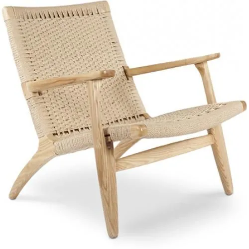 Poltrona de Madeira e Cordão - Design Artesanal Boho Bali - Birma image 8