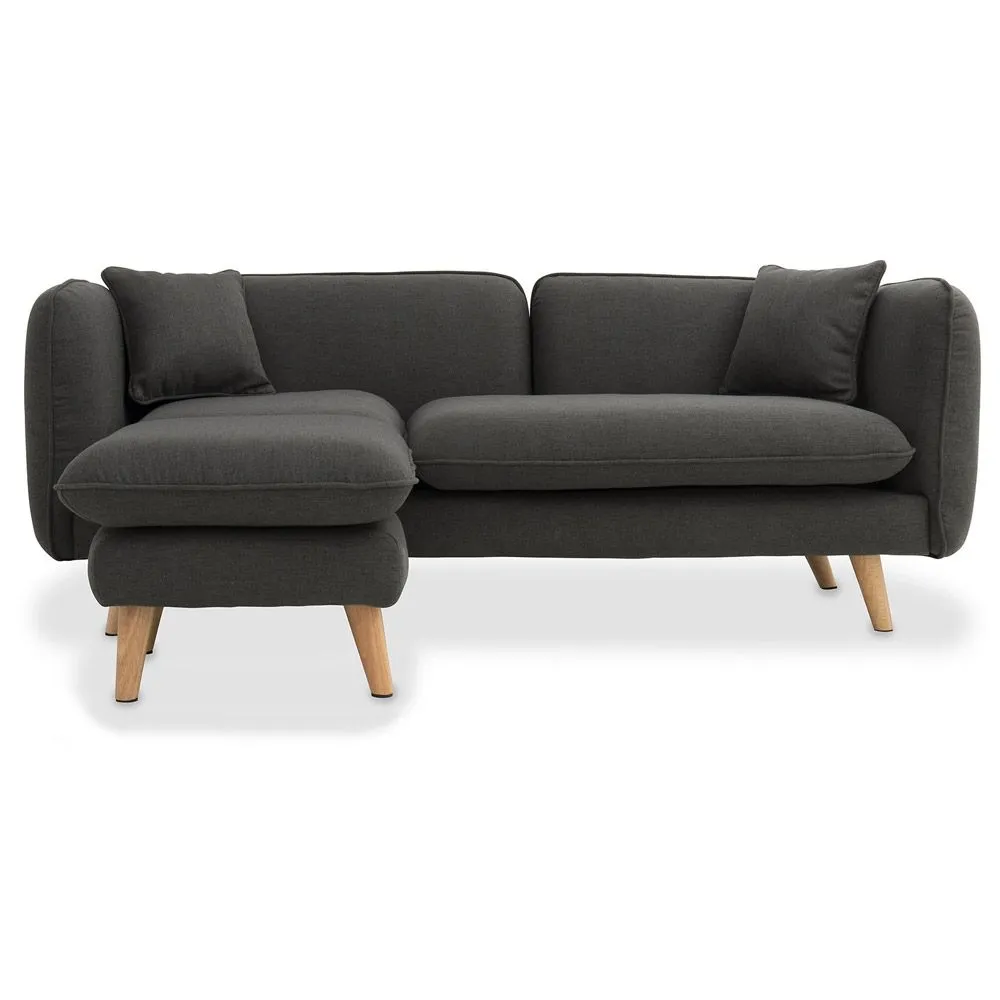 Chaise Longue Estofada em Linho - Estilo Escandinavo - Vriga image 8