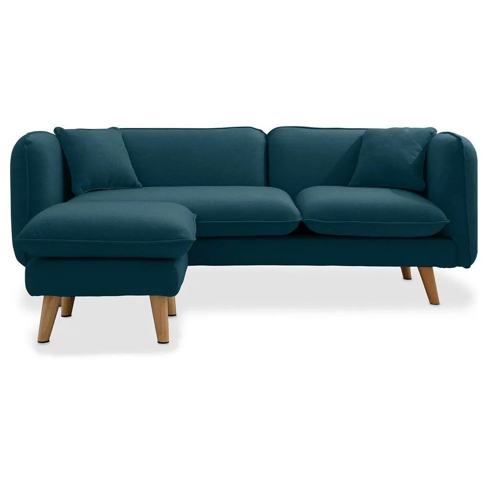Chaise Longue Estofada em Linho - Estilo Escandinavo - Vriga image 8