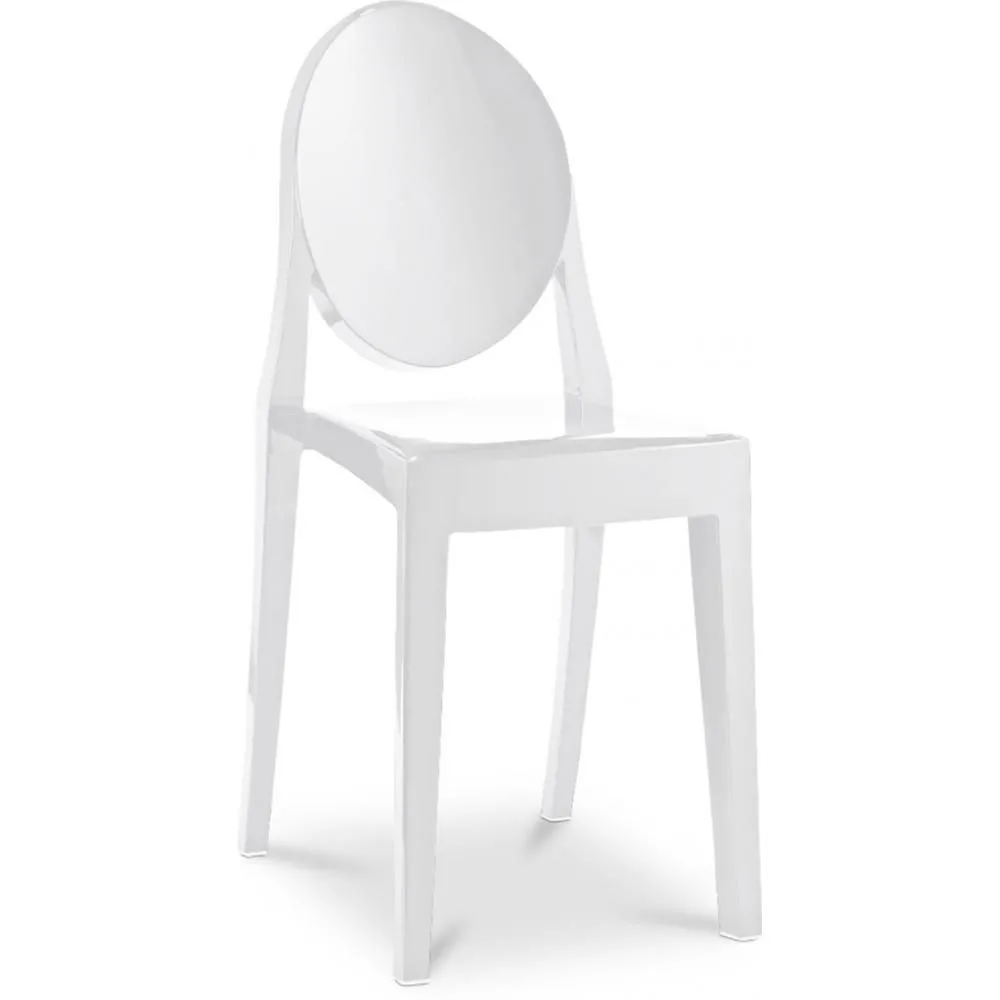 Cadeira de jantar transparente - Victoria Queen image 8