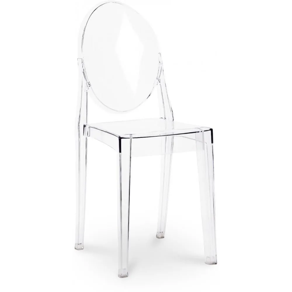 Cadeira de jantar transparente - Victoria Queen image 8