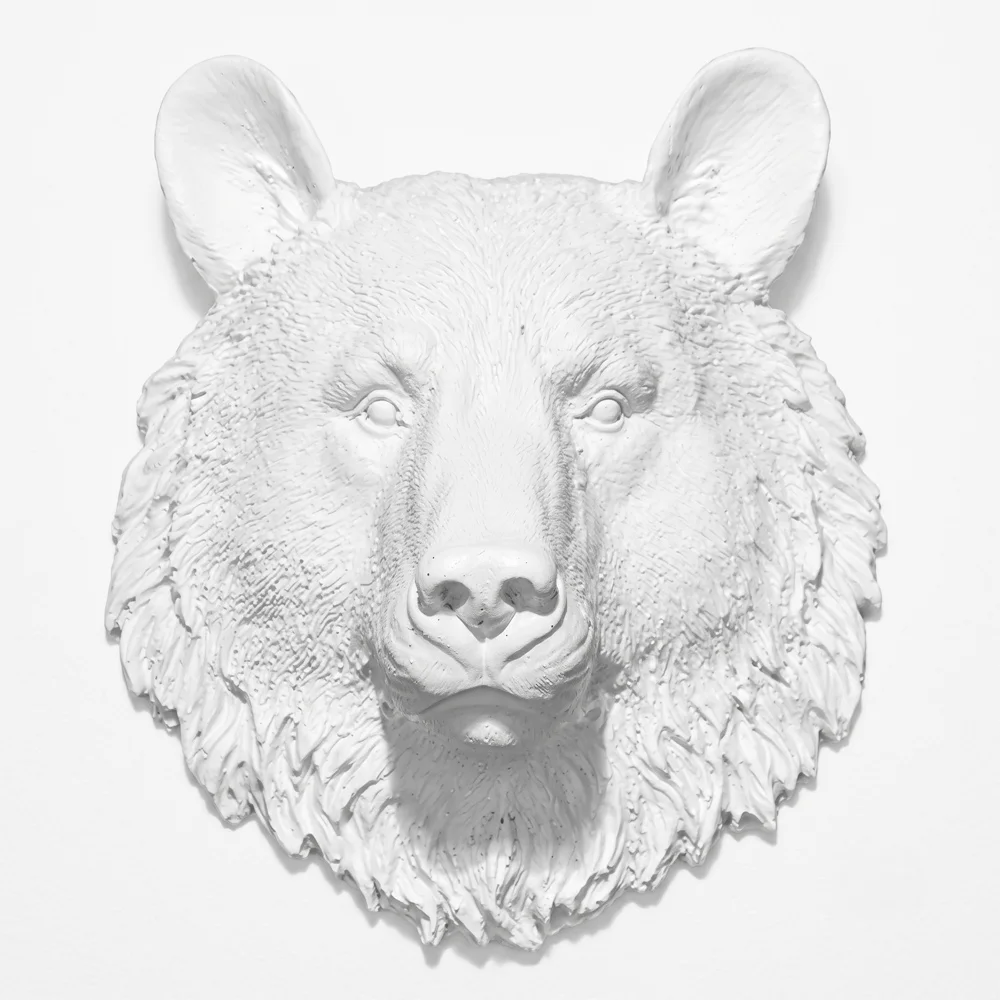 Decoração de Parede - Cabeça de Urso Branco - Uka image 8