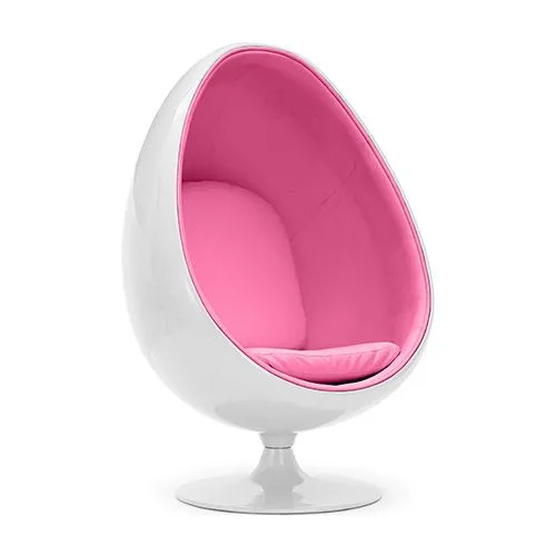 Poltrona de design em forma de ovo - Estofamento em couro sintético - Eny image 8