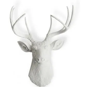 Decoração de Parede - Cabeça de Veado Branco - Uka image 8