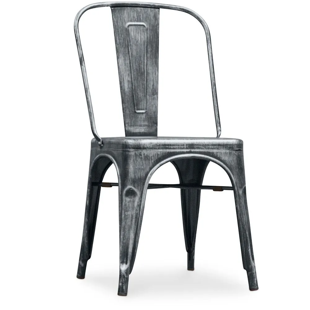 Cadeira de jantar em aço - Design industrial - Nova edição - Stylix image 8