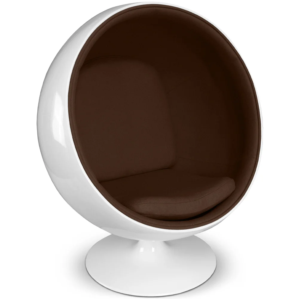Poltrona de design bola - Estofada em tecido - Batton image 8