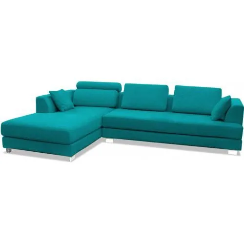 Chaise longue com 3 lugares - Estofado em tecido - Boretti image 8