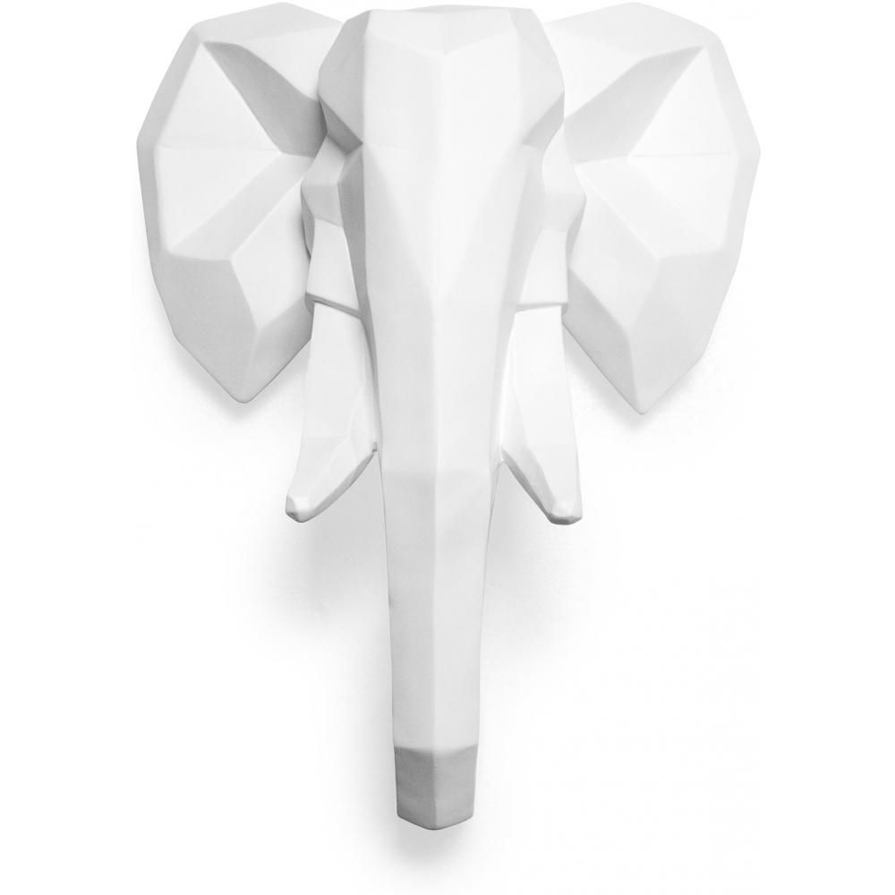 Cabeça de elefante origami Resina image 8