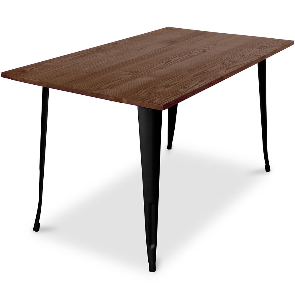 Mesa de jantar retangular - Industrial - Madeira - Tawny image 8