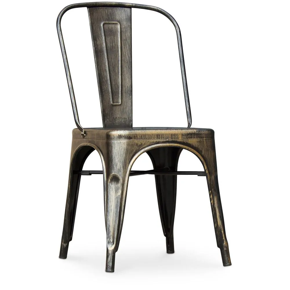 Cadeira de jantar em aço - Design industrial - Nova edição - Stylix image 8