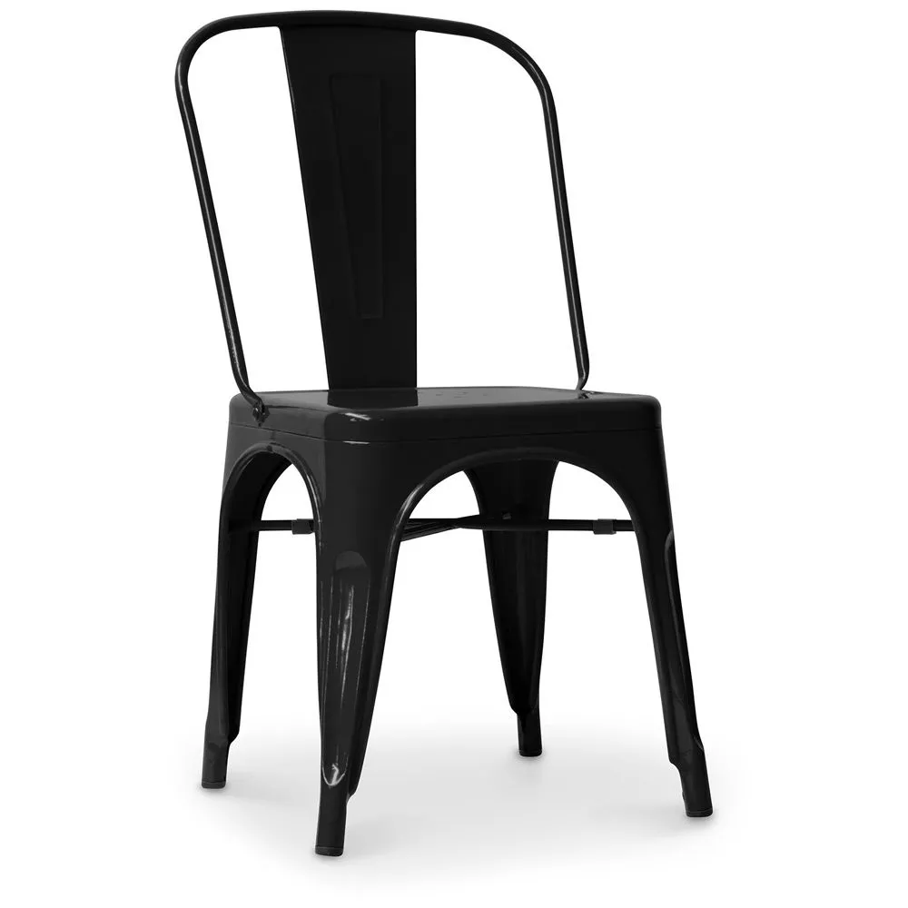 Cadeira de jantar em aço - Design industrial - Nova edição - Stylix image 8