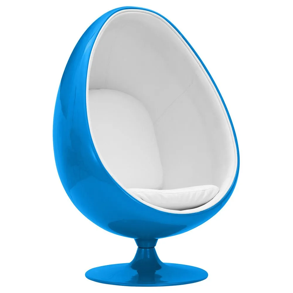 Poltrona de Design Ovo - Estofada em Tecido - Eny image 8