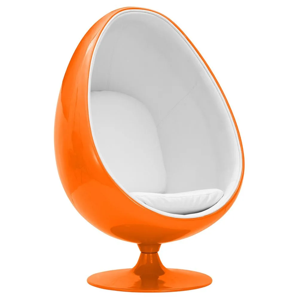 Poltrona de Design Ovo - Estofada em Tecido - Eny image 8