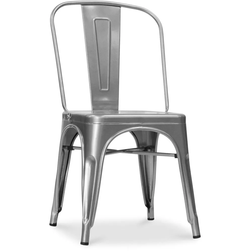 Cadeira de jantar em aço - Design industrial - Nova edição - Stylix image 8