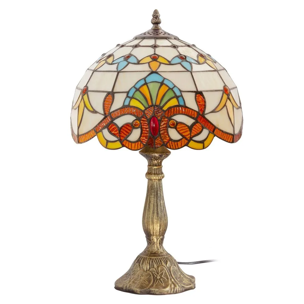 Luminária de Mesa Tiffany - Luminária de Sala - Vintage image 8