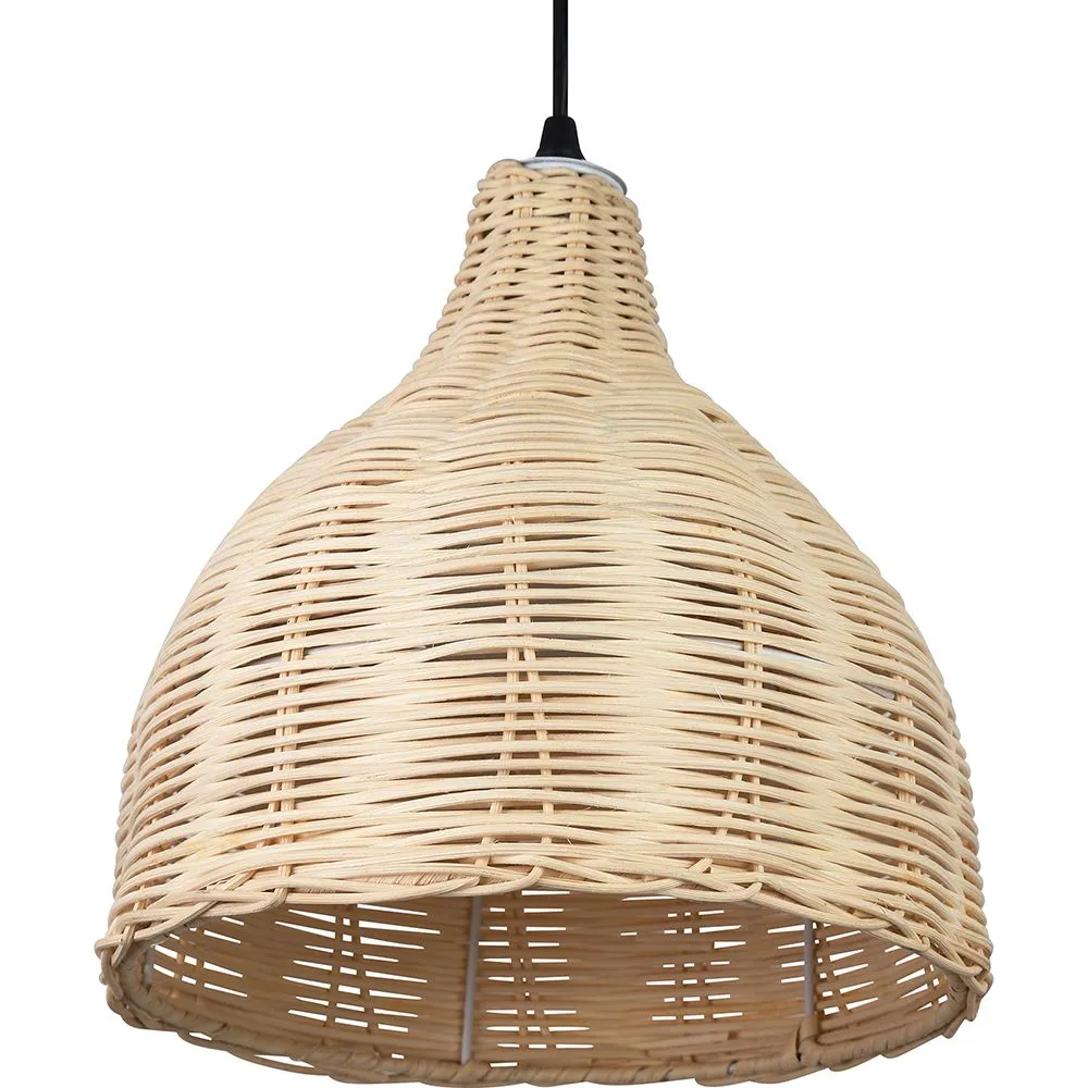 Luminária de teto de bambu - Luminária pendente de stile Boho Bali - Baro






 image 8