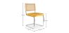 Pack Mesa de Jantar em Madeira Design Industrial (220cm) & 8 Cadeiras de Jantar em Vime - Estofos em Veludo - Martha image 7