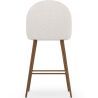 Banco estofado em tecido Bouclé - Design Escandinavo - 66cm - Evelyne image 7