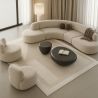 Tapete Grande com Design Contemporâneo e Moderno - Bege (290x200 cm) - Terna image 7