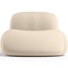Cadeirão Moderno Minimalista Design Curvo Estofado em Veludo - Conforto e Estilo Contemporâneo - Büba image 7