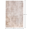 Vintage Tapete Oriental - (200x290 cm) - Alizarin image 7