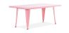 Mesa retangular infantil - Design industrial - 120cm - Stylix image 9